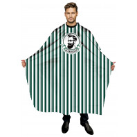 CAPE DE COUPE BARBER VERTE