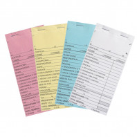 CARNETS DE CAISSE PRECARBONES NUMEROTES