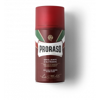 MOUSSE A RASER KARITE ET BOIS DE SANTAL RED LINE 400ML PRORASO