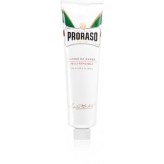 SAVON A RASER POUR PEAUX SENSIBLES WHITE LINE TUBE 150ml - PRORASO
